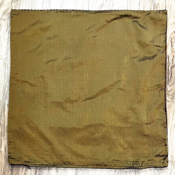 Luxura Brown Silk Cushion Covers - Image 4