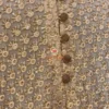 Front view of Golden Grace Embellished A-Line Kurta with shimmering golden details and contemporary A-line silhouette, suited for weddings and celebrations.