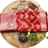 Crimson Regal Banarasi Silk Saree neatly boxed and folded