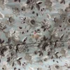 Cloud Petals Bedsheet – Pattern Close-Up Detailed view of the Cloud Petals bedsheet floral pattern with layered blossoms, leaves and botanical motifs